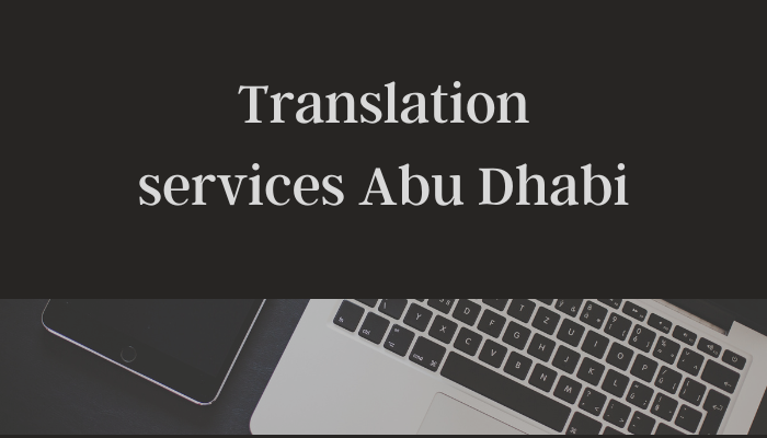 Translation services Abu Dhabi